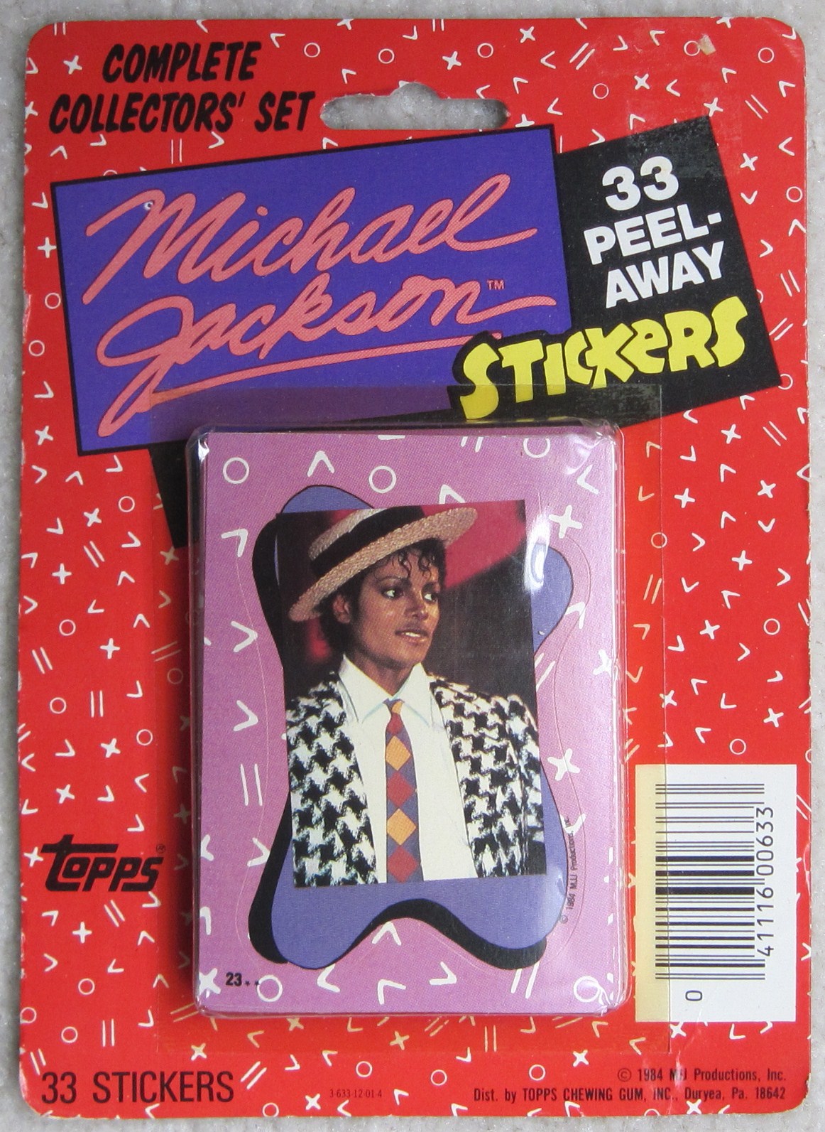 Michael Jackson Sticker Set